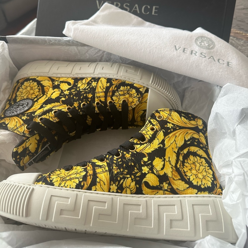 Versace St Baroco high tops